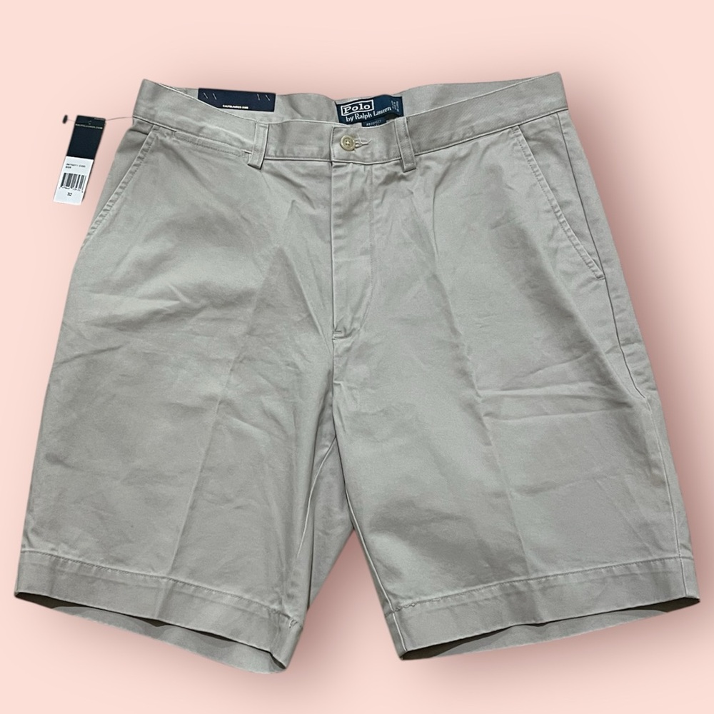 Ralph Lauren Polo Men’s Chino Classic Fit Shorts (Khaki)